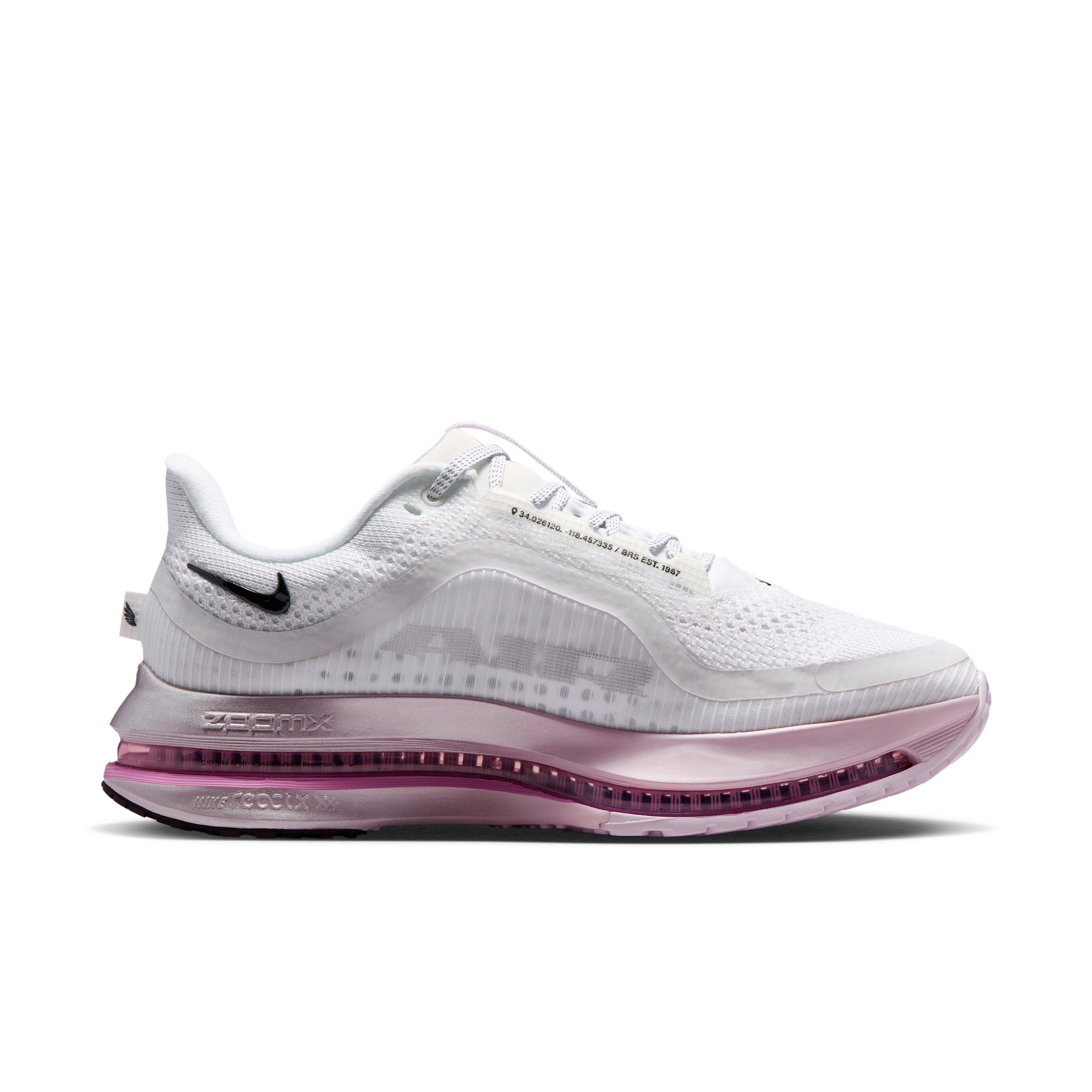 Nike Pegasus Premium "White/Bleached Lilac/Light Magenta/Black" Women's Running Shoe - WHITE/LILAC/LT MAGENTA/BLACK